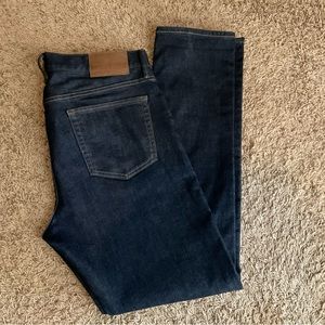 Mens Gap Blue Jeans Athletic Fit 33x34